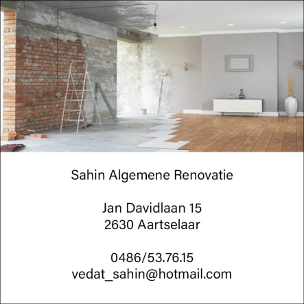 Sahin Algemene Renovatie