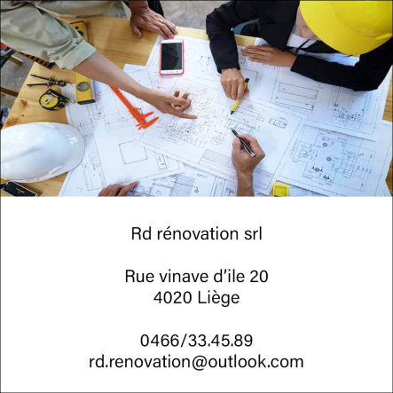 Rd r&eacute;novation srl 